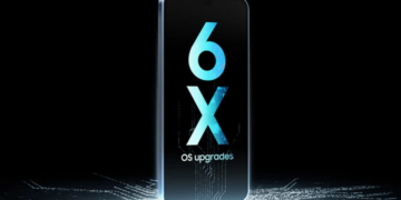 A promo image of the Samsung Galaxy A16 5G from Samsung's Dutch website.